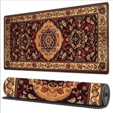 Sge Teknoloji 65X25 cm  Türk Halısı Temalı Kaydırmaz Taban Speed Yüzey Oyuncu Mouse Pad Gaming