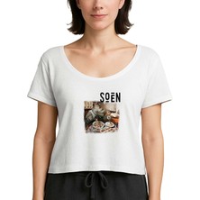 Z zepplin Soen Tellurian Beyaz Kadın Tişört