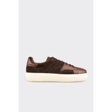 Elle Kahve Deri Erkek Spor Ayakkabı