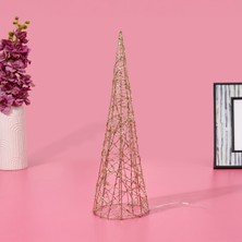 Kpm Cone Tree Ledli Dekoratif Aydınlatma - 40 cm