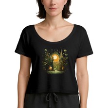 Z zepplin Journey To Hope Siyah Kadın Tişört