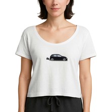 Zepplin Giyim Opel Corsa Beyaz Kadın Tişört