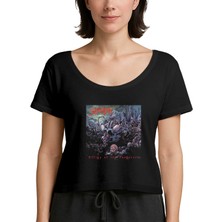 Zepplin Giyim Suffacation Effigy Of The Forgotten Siyah Kadın Tişört