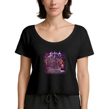 Z zepplin Sodom Better Off Dead Siyah Kadın Tişört
