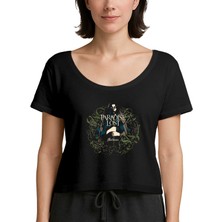 Zepplin Giyim Paradise Lost Medusa Siyah Kadın Tişört