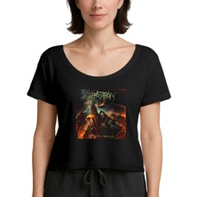 Zepplin Giyim Suffocation Pinnacle Of Bedlam Siyah Kadın Tişört