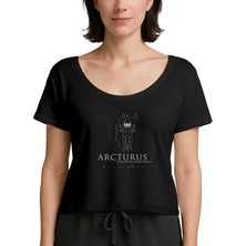 Zepplin Giyim Arcturus Sideshow Symphonies Siyah Kadın Tişört