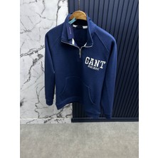 More Black Gnt Fermuarlı Sweatshirt