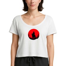 Z zepplin Red Dead Redemption 2 Red Beyaz Kadın Tişört