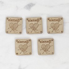 Loren Crafts Elemeği Deri Arma 5 Adet - 1569