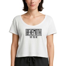 Z zepplin Behemoth That You Are Beyaz Kadın Tişört