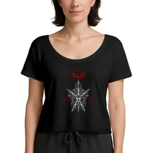 Zepplin Giyim Celtic Frost Morbid Tales Siyah Kadın Tişört