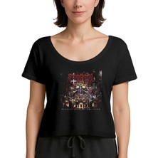 Zepplin Giyim Possessed Revelations Of Oblivion Siyah Kadın Tişört