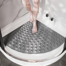 Vivo Store Vıvo Banyo Küveti Paspas Duş Köşe Vantuzlu Gider Delikli Duş ve Küvet Için 54X54 cm V-163