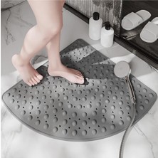 Vivo Store Vıvo 2 Adet Banyo Küvet Paspas Duş Köşe Vantuzlu Gider Delikli Duş ve Küvet Için 54X54 CMV-163