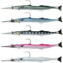 Savage Gear Needlefish Pulsetail 2+1 18 cm 26G Sahte Balık Blue Silver