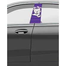 Pi Dekorasyon Araç Kapı Direk Kaplama Folyosu Desenli (Sağ Sol Takım) (2 Adet) - 22X50 cm