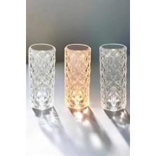 Ceylan Adam Gece Lambası Kristal Lamba Dokunmatik Şarjlı Hediyelik