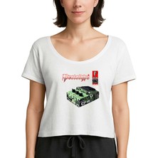 Zepplin Giyim Celtic Frost Prototype Beyaz Kadın Tişört