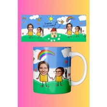 Hobishop Öğretmenler Günü Kişiye Özel Kupa Bardak.