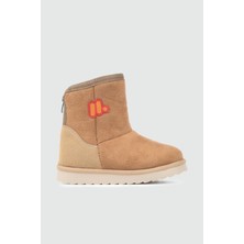 Minican Ş-F-100 Çocuk Ugg Bot Kahve