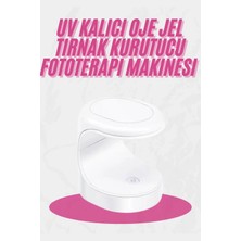 Shopwave Kalıcı Oje Kurutucu Mini Uv Işınlı Taşınabilir Hızlı ve Pratik Oje Kurutucu