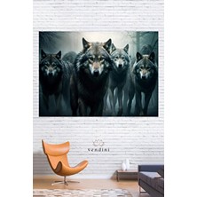 Vendini Kaliteli Kumaş , Alfa Kurt Duvar Örtüsü Duvar Halısı Wall Tapestry