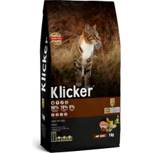 Klicker Yetişkin Kedi Maması Somonlu 1 kg