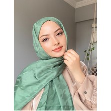 Mira İpek Kazayağı Desen Ipeksi Jakar Şal