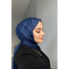 Mira İpek Dama Desen Ipeksi Jakar Şal