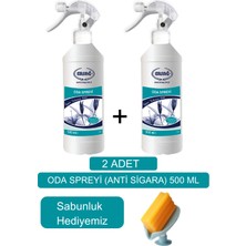 Ersağ Oda Parfümü ( 2 Adet x Anti Sigara ) 500 ml -Sabunluk Hediyemiz  135-06
