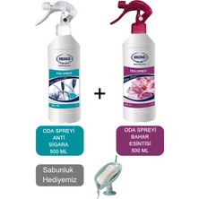 Ersağ Oda Parfümü (Anti Sigara ve Bahar Esintisi) 500 ml - Sabunluk Hediyemiz  1356-06