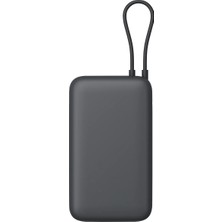 Xiaomi Power Bank 20000MAH (Integrated Cable) Gl Dark Gray