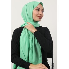 Pamuk Ipek Şal Açık Yeşil
