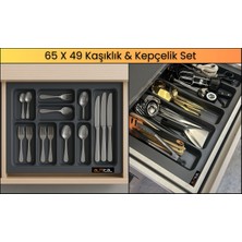 65x49 Kaşıklık ve Kepçelik 2'li Set (Ücretsiz Kesim)