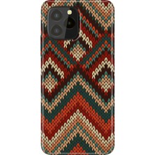 Egstech Oukitel C21 Pro / Plus Uyumlu Kılıf Desenli Silikon Renkli Tpu Uv Zikzak