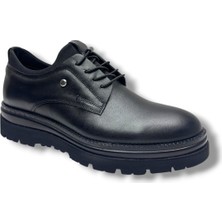 Nevzat Öge K1273-26 Hakiki Deri Lastik Bağcıklı Anatomik Erkek Ayakkabı