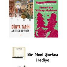 Alfa Yayınları Dünya Tarihi Ansiklopedisi (Ciltli) + Tuhaf Bir Yılbaşı Öyküsü + Bir Noel Şarkısı