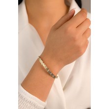 Yavuz Kuyumculuk 14 Ayar Altın Asimetrik Kelepçe