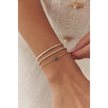 Yavuz Kuyumculuk 14 Ayar Altın Su Yolu Bileklik