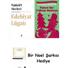 Kapı Yayınları Edebiyat Lügatı + Tuhaf Bir Yılbaşı Öyküsü + Bir Noel Şarkısı