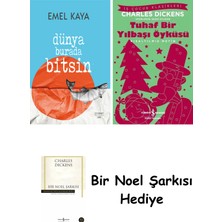 Everest Yayınları Dünya Burada Bitsin + Tuhaf Bir Yılbaşı Öyküsü + Bir Noel Şarkısı