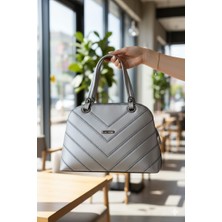 Kadın Kutu Model El ve Omuz Çantası