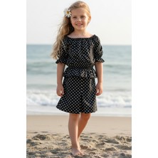 Parla Kids Kız Çocuk Alina Madonna Pudra Pembe Etek Bluz Takım