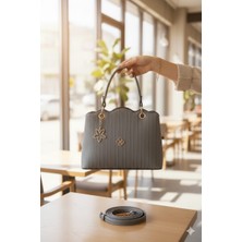 Kadın Kutu Model El ve Omuz Çantası