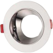 CATA JAGUAR (BEYAZ-GOLD) YUVARLAK DEKORATİF BOŞ KASA