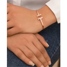 Yavuz Kuyumculuk Altın T Kelepçe Taşlı