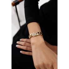 Yavuz Kuyumculuk 14 Ayar Altın Modern Gurmet Bileklik