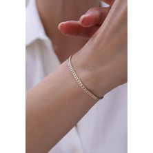 Yavuz Kuyumculuk 14 Ayar Altın Sık Gurmet Bileklik