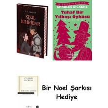 Artemis Yayınları Kızıl Kehribar (Ciltli) + Tuhaf Bir Yılbaşı Öyküsü + Bir Noel Şarkısı